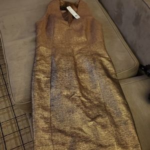 Dress a-k-r-i-s size 8 color bronze